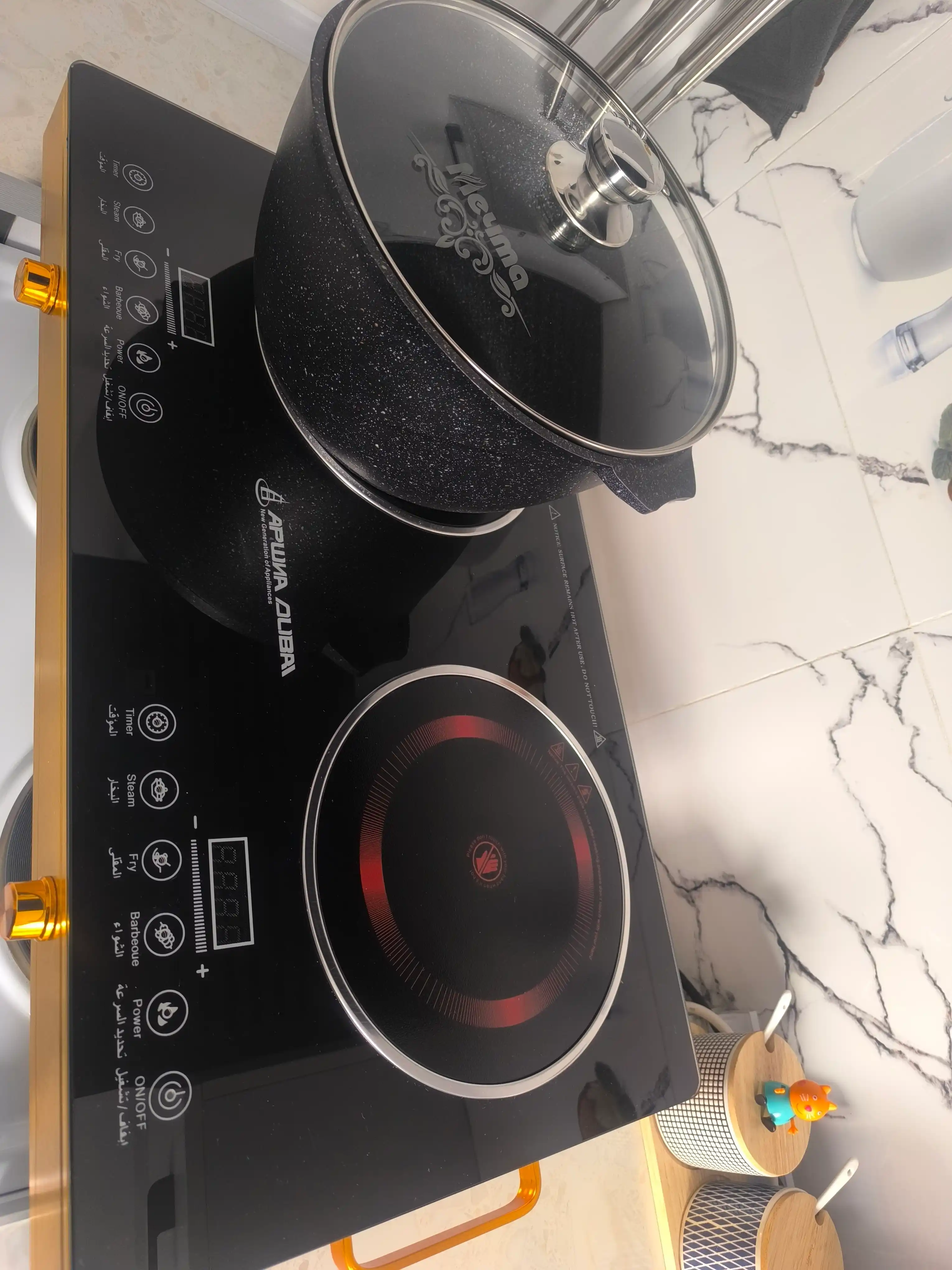 Elektr plita  2 komforkalik  stol usti plitasi , shisha keramika 3500 W