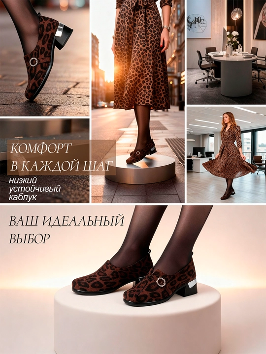 Ayollar poyabzali Sling Black Stiletto - barqaror poshnali zamonaviy poyabzal, nachos yo'q