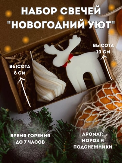 Набор свечей "Новогодний уют"