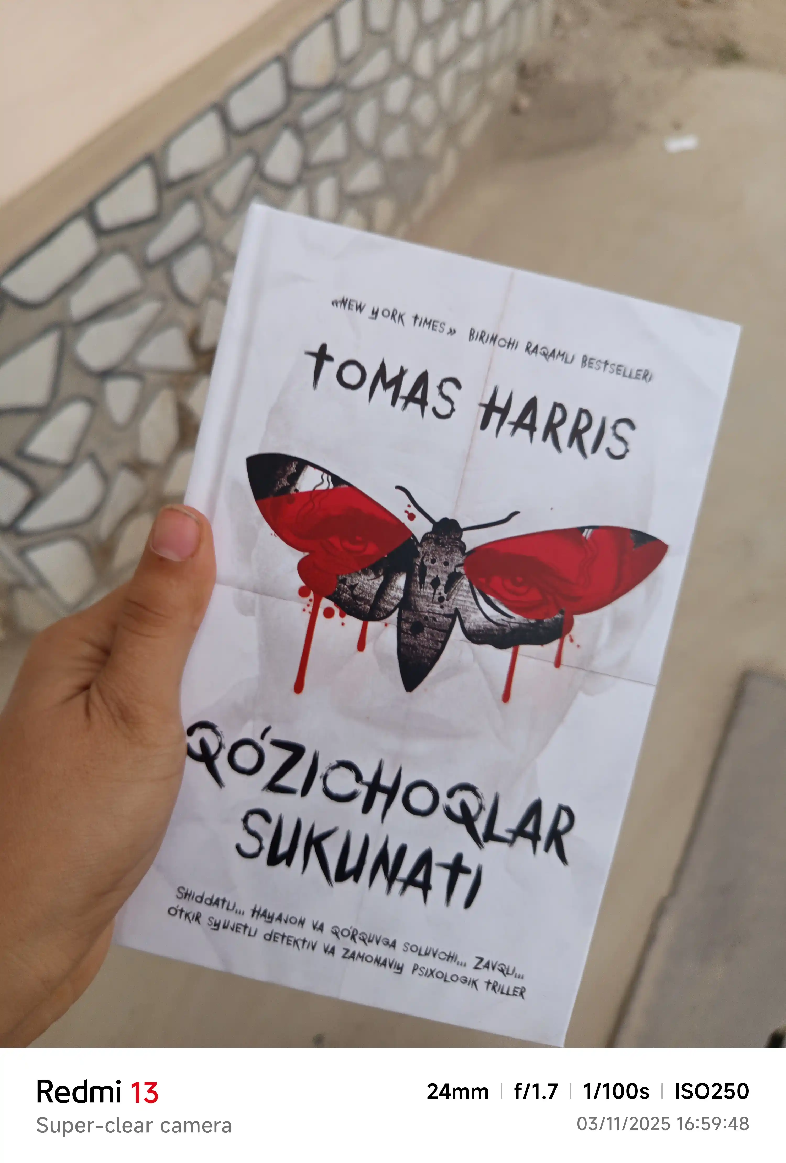 Qo'zichoqlar sukunati - Tomas Harris