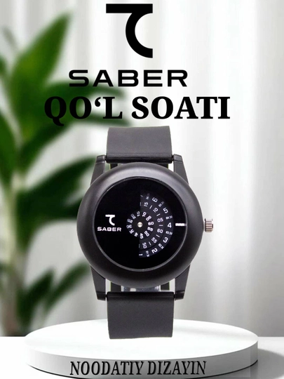 Мужские часы SABER с дизайном — MJON-SABER-ЧЕРН