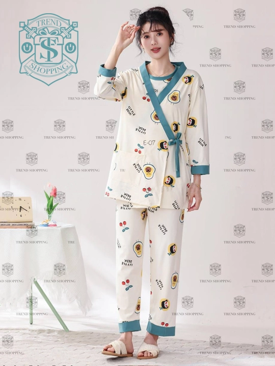 Ayollar uchun pijama, 3 tasi birda