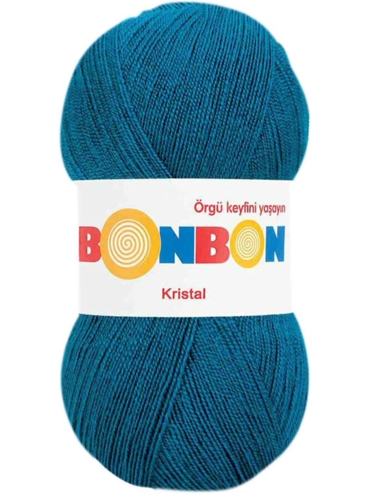 Rang-barang BONBON to‘qimachilik ipi – qo‘l mehnati va trikotaj uchun universal kalava - 