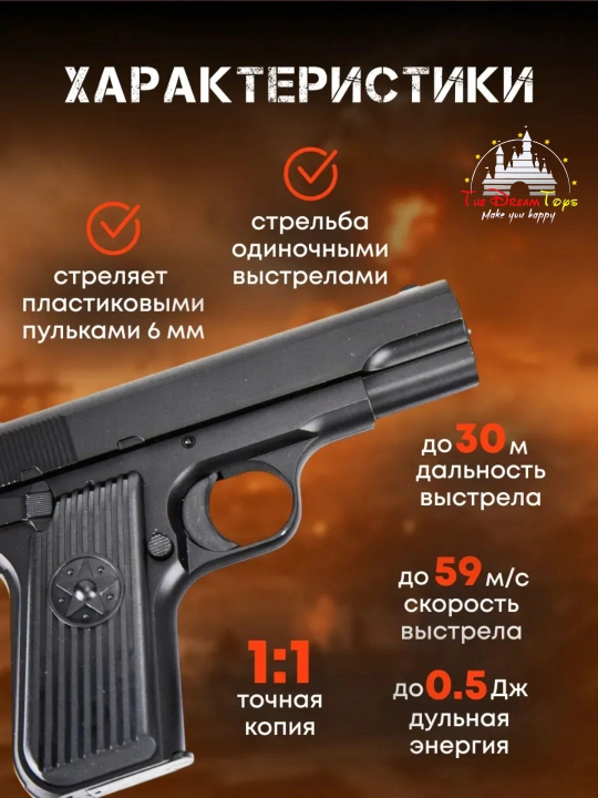 Metal pistolet, temir to'pponcha, К-113, M17, C28, glushiteli bilan, pistalet, pnevmatik