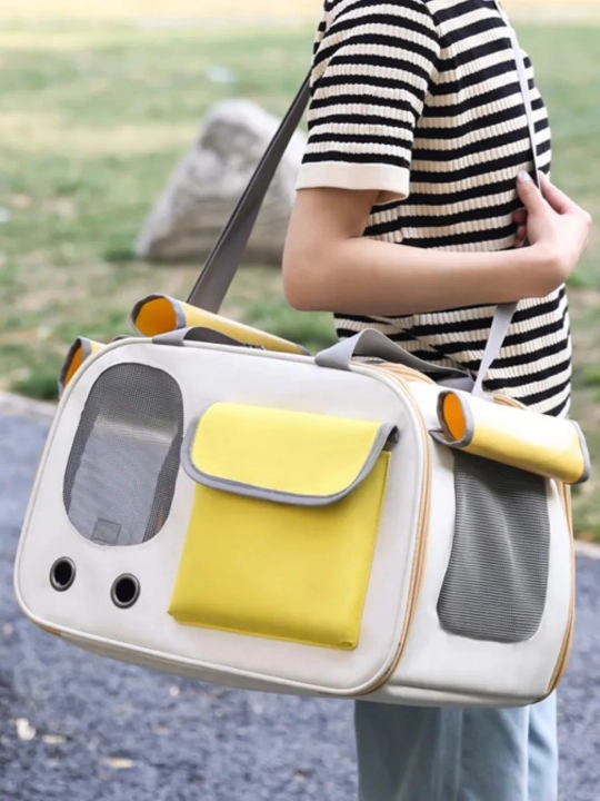 Pet Cat Dog Backpack Portativ katlanabilir sumka materiallari