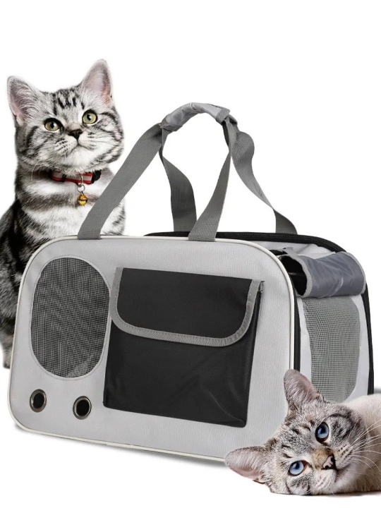 Pet Cat Dog Backpack Portativ katlanabilir sumka materiallari