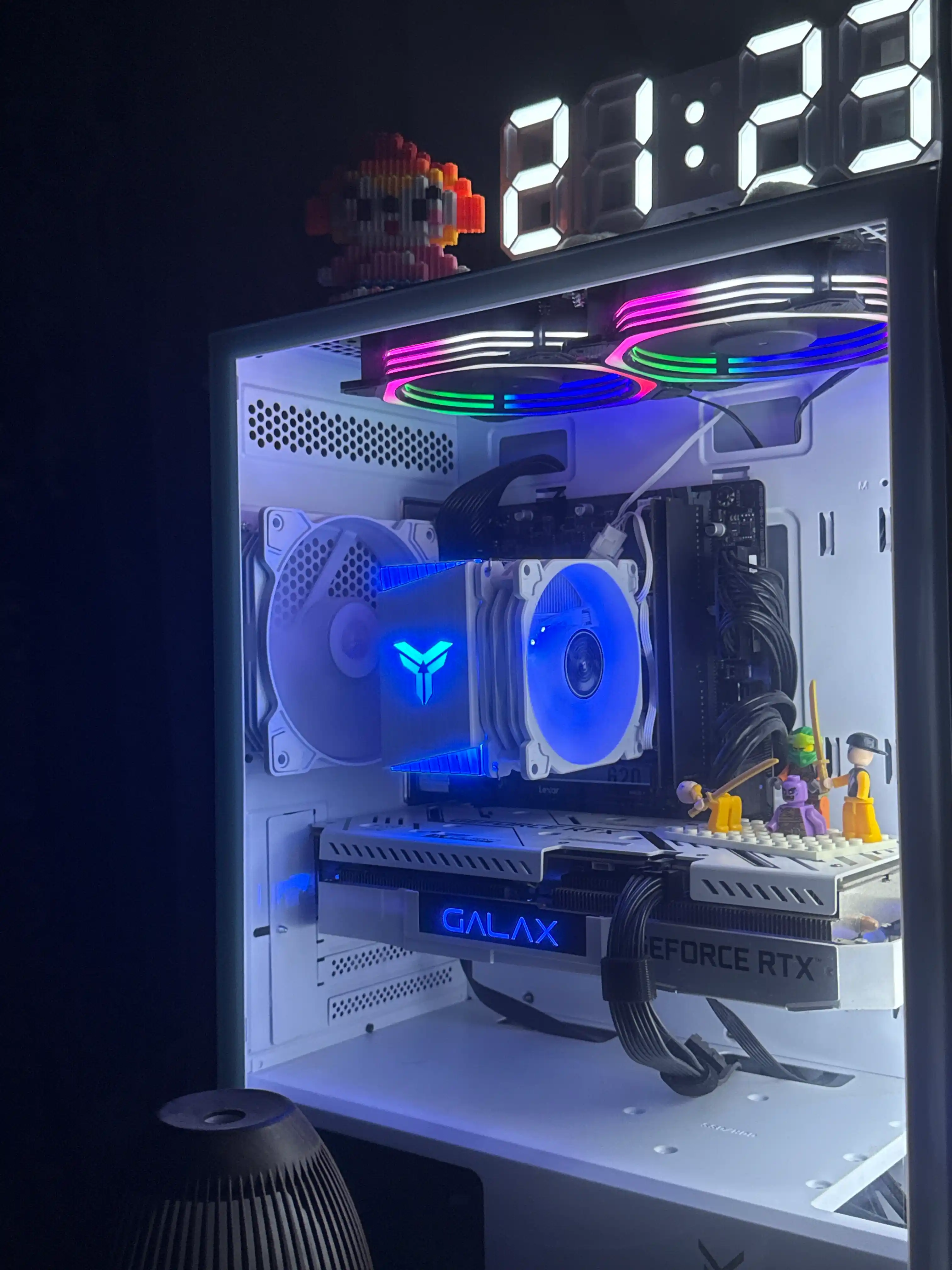 GameMax FN12A-S5 120 mm ARGB yorug‘likli, PWM boshqaruvli korpus ventilyatori