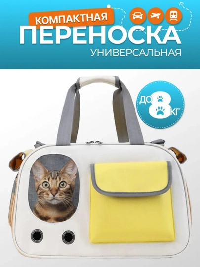 Переноска для кошек и собак, складная, портативная, рюкзак и сумка через плечо