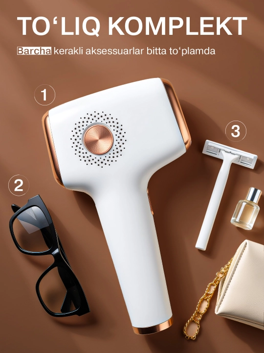 Depilazer Pro IPL fotoepilyator 9 daraja