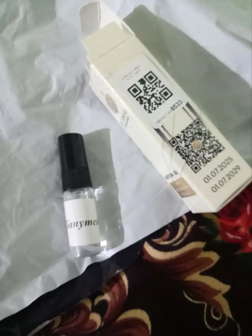 Uniseks atir Ganymede, Ayollar va Erkaklar uchun atir, raspiv,3 ml,5 ml,10 ml,20 ml,30ml