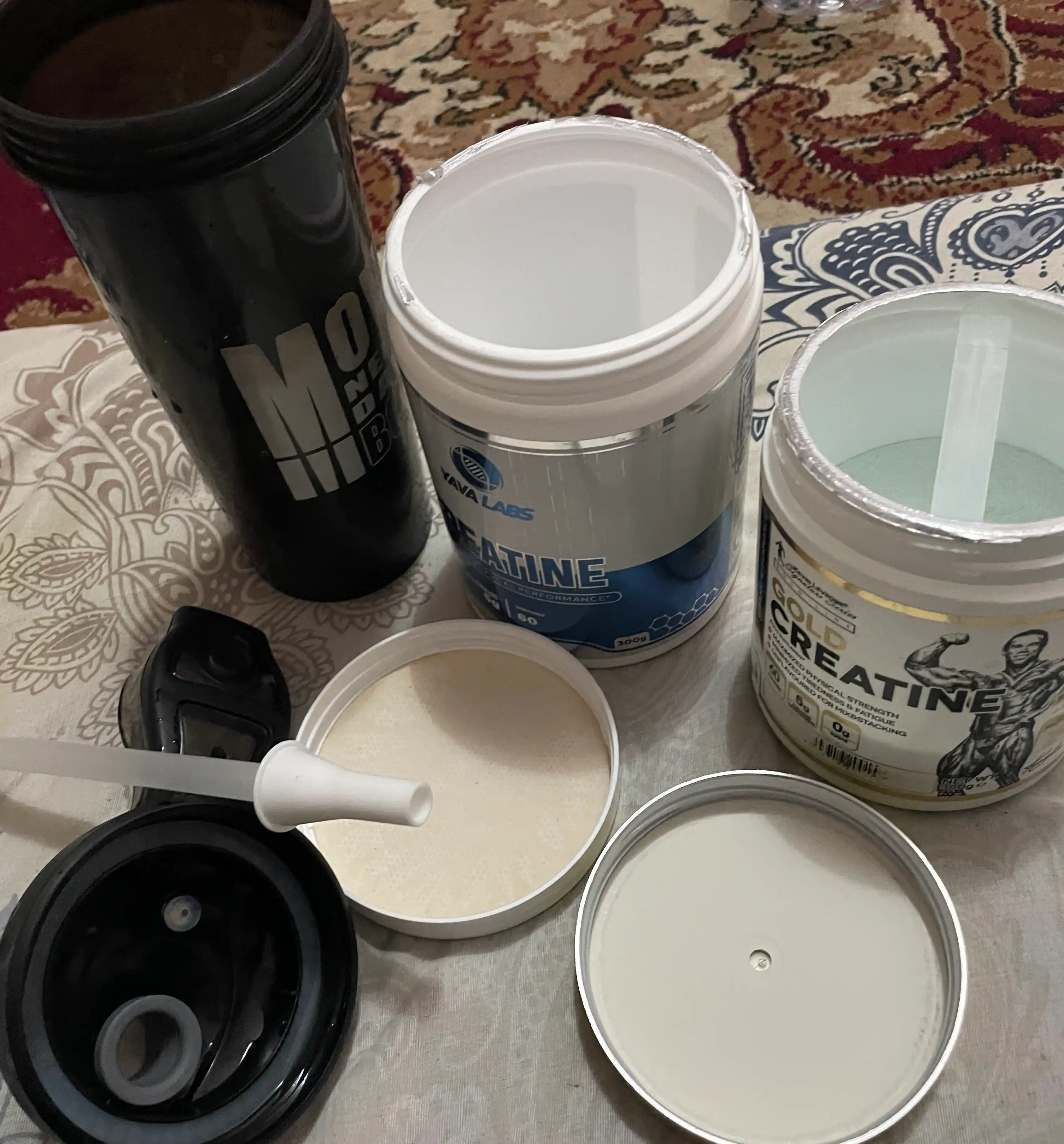 Creatine Yava Labs kreatin monogidrati, 300 g, 60 porsiya kreatin