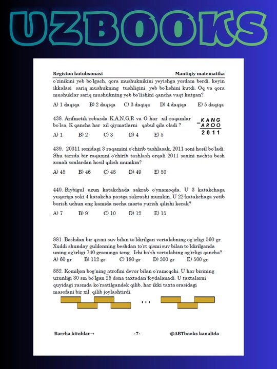 Matematika Alijon Shohnazarov