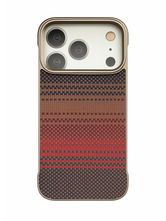 IPhone 14/15/16/17/ Pro/Pro Max/Air modellari uchun Carbon fiber dizayndagi himoya chexol
