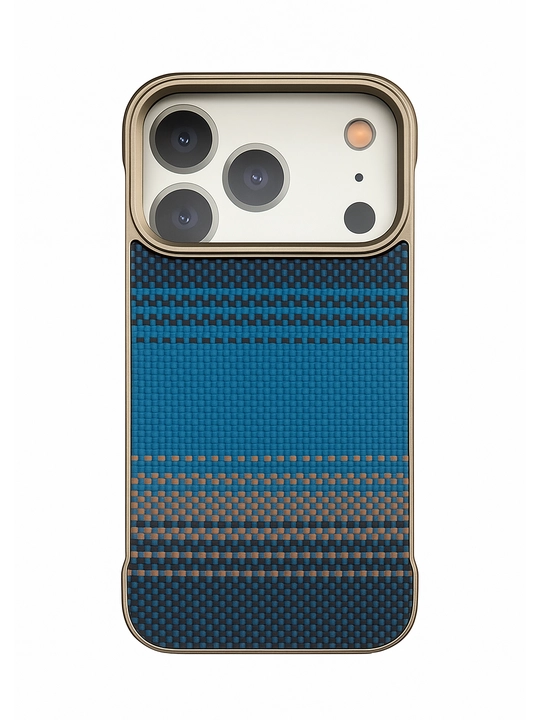 IPhone 14/15/16/17/ Pro/Pro Max/Air modellari uchun Carbon fiber dizayndagi himoya chexol