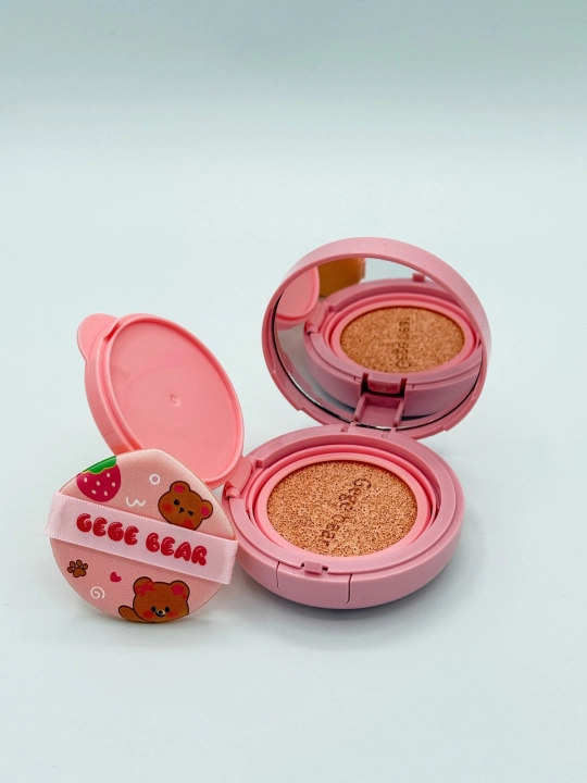 Gege bear кушон для лица, отбеливающий и кушон с пудрой