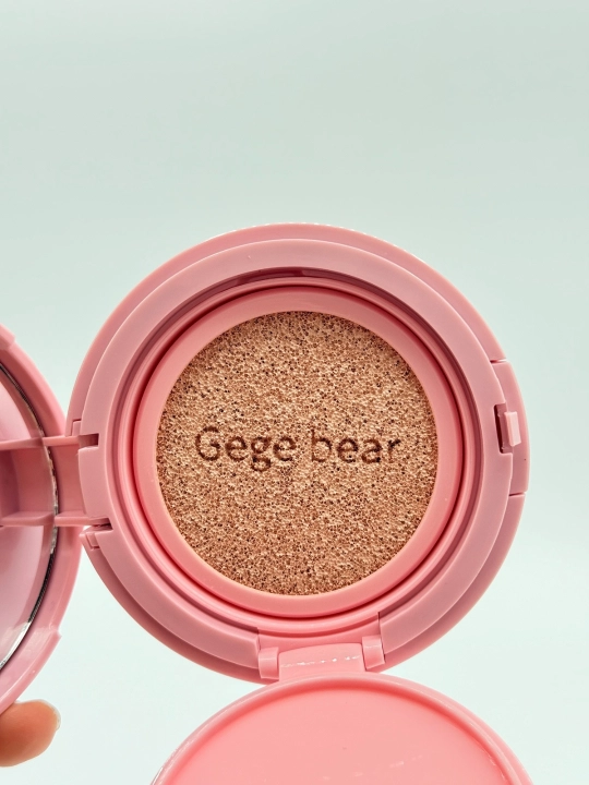 Gege bear кушон для лица, отбеливающий и кушон с пудрой