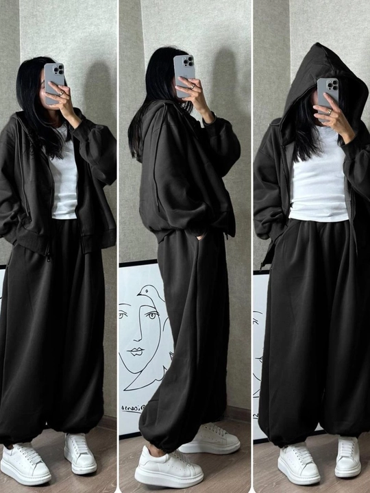 Ayollar juftliklari, kuz va qish uchun issiq sport 3 qatlamli, standart o‘lchami 44-50
