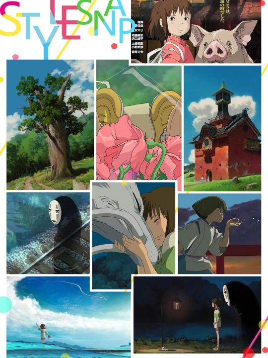 Nakleykalar, stikerlar Anime, One Piece, Mening qo'shnim Totoro, Kuromi, Hello Kitty