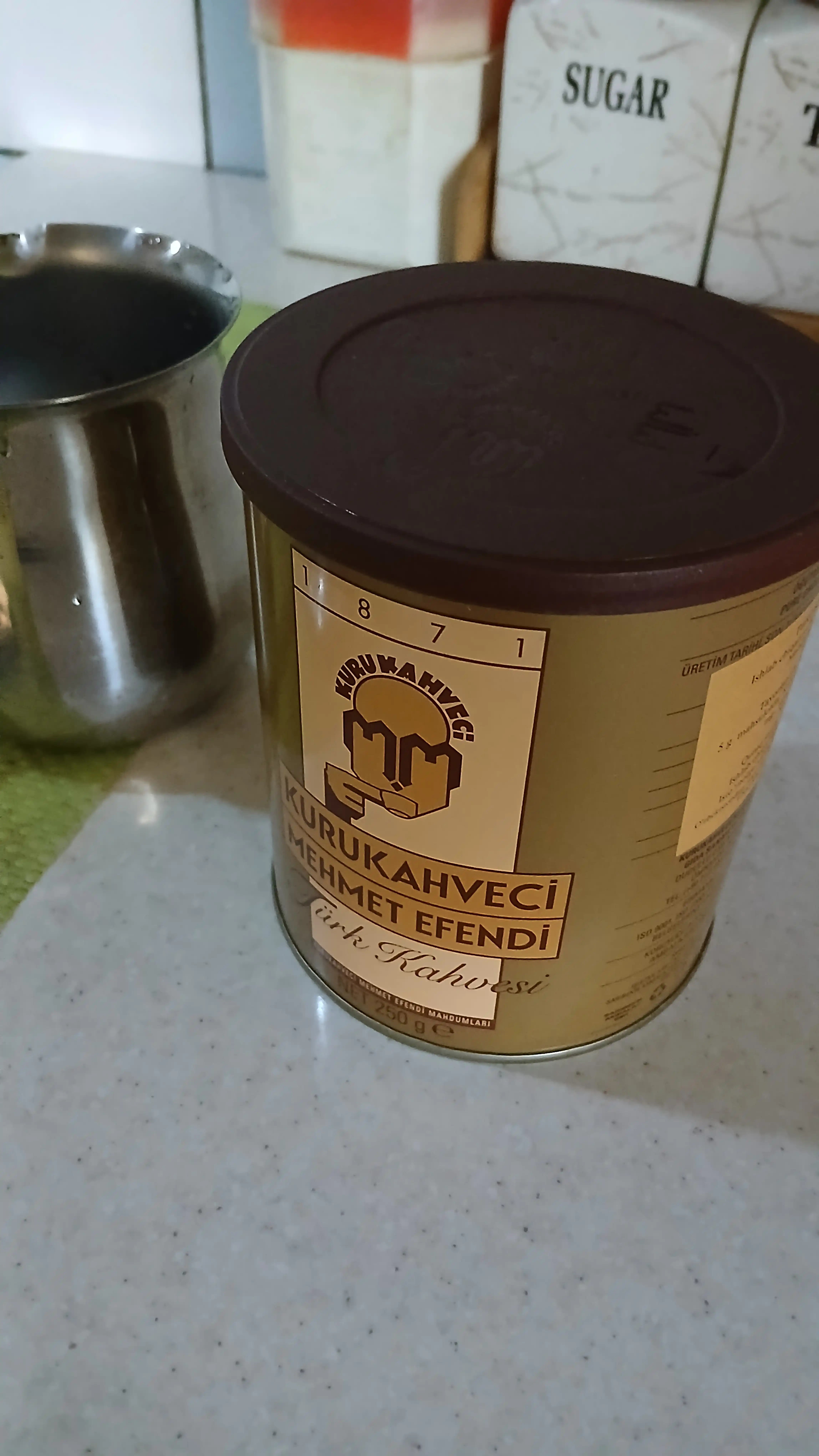 Тurk qahvasi Mehmet Efendi