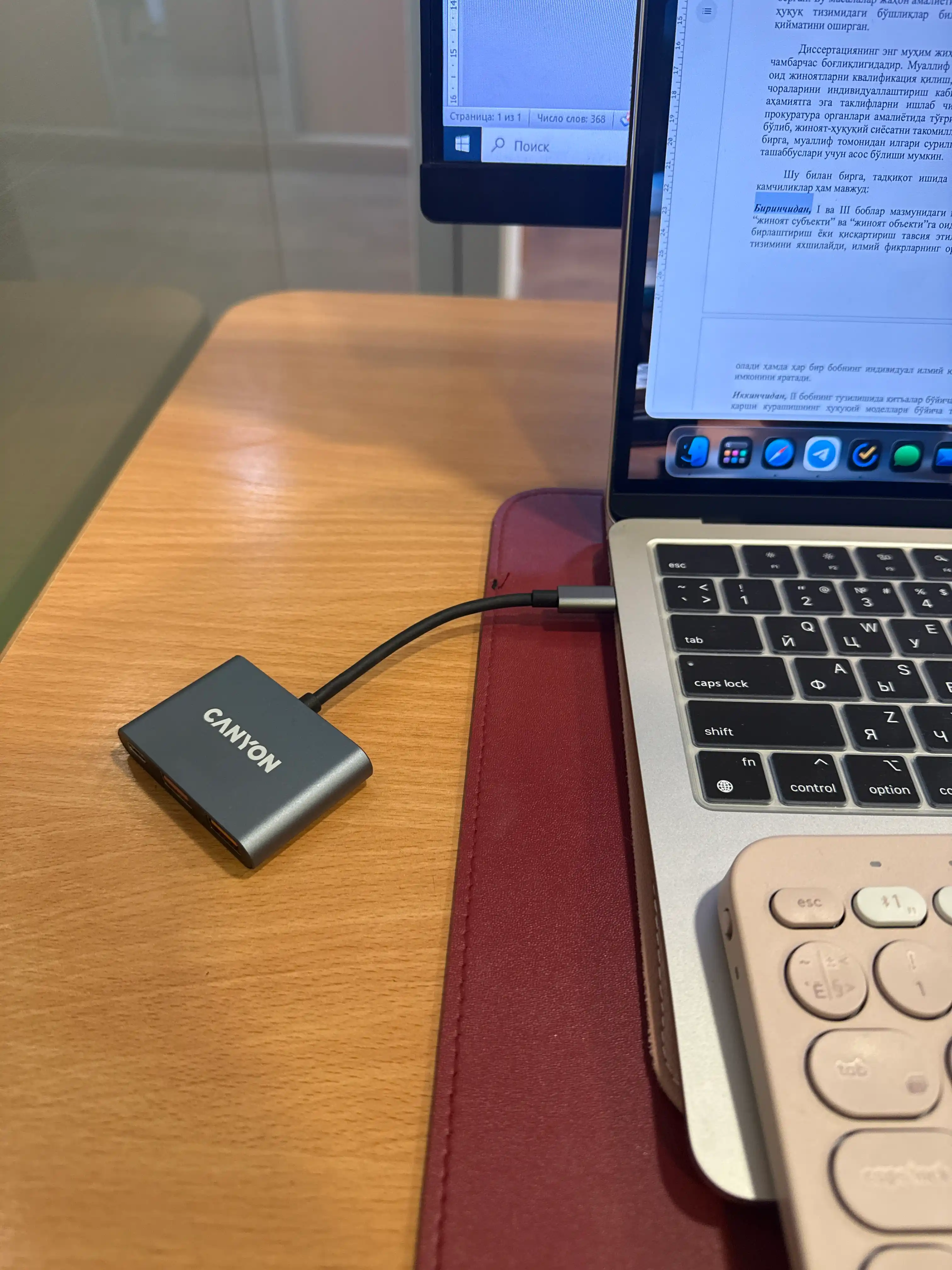 USB hub adapter CANYON DS-3 va DS-4, 3 port, USB-Type C, HDMI