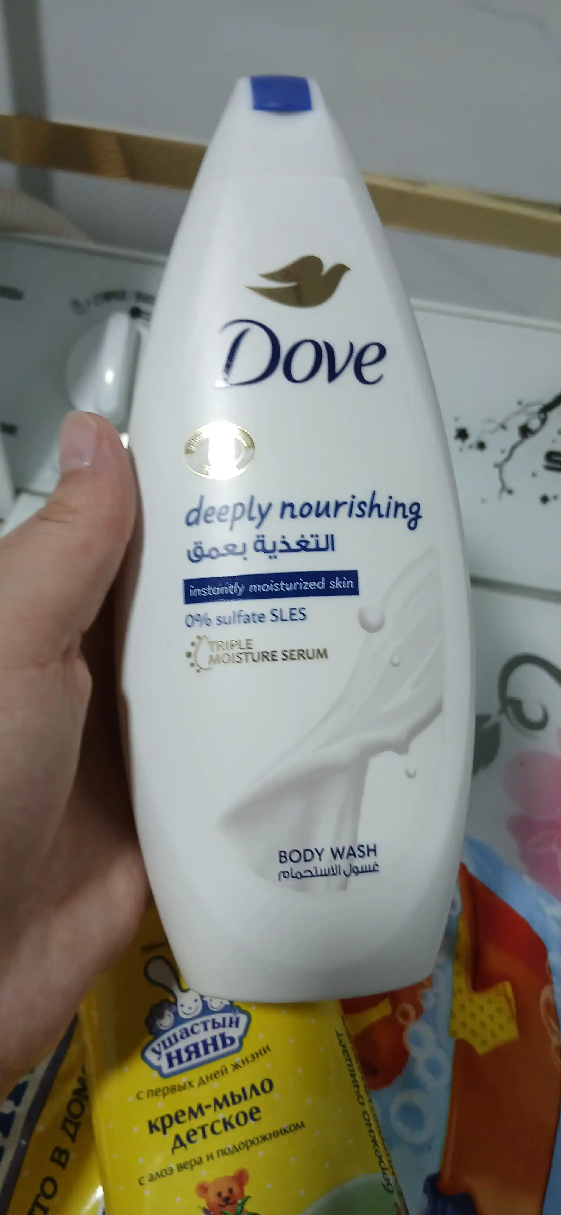 Гель для душа Dove BW Deeply Nourishing Dune, 250 мл