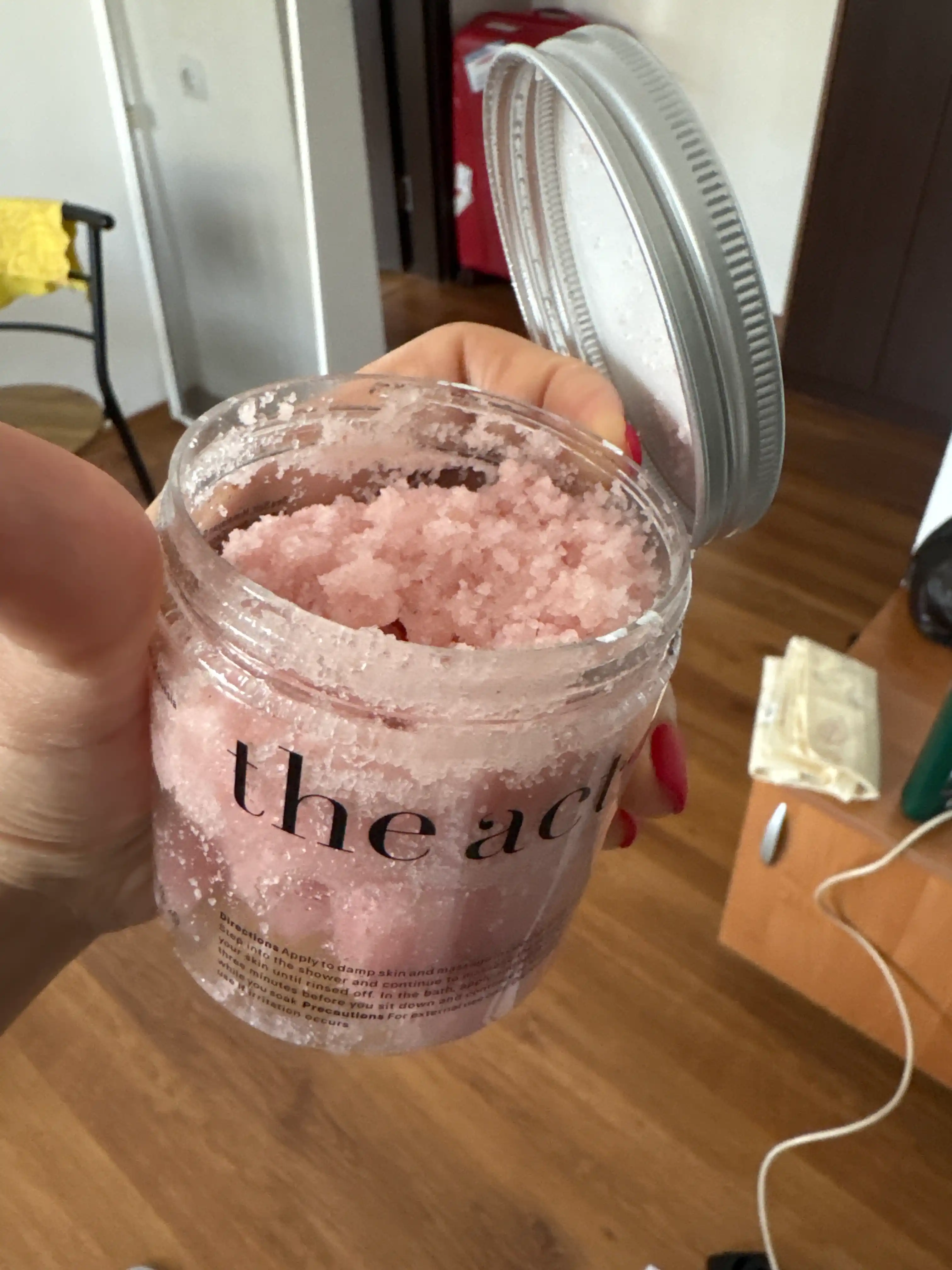 Скраб для тела The Act, для похудения, антицеллюлитный, кокосовый, подарочный набор 2/3 шт