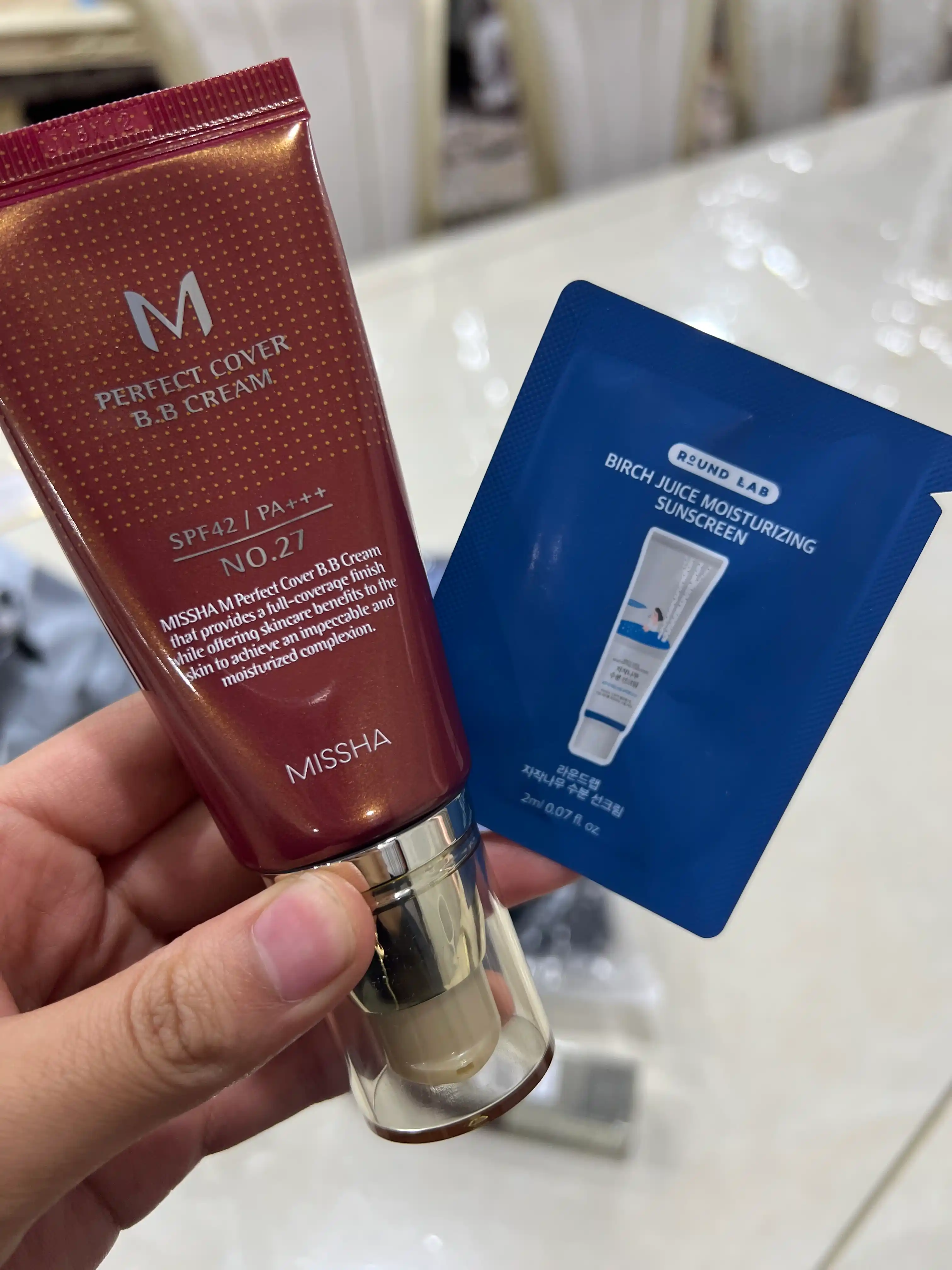 Tonal BB-yuz uchun krem Missha BB Cream, 50 ml