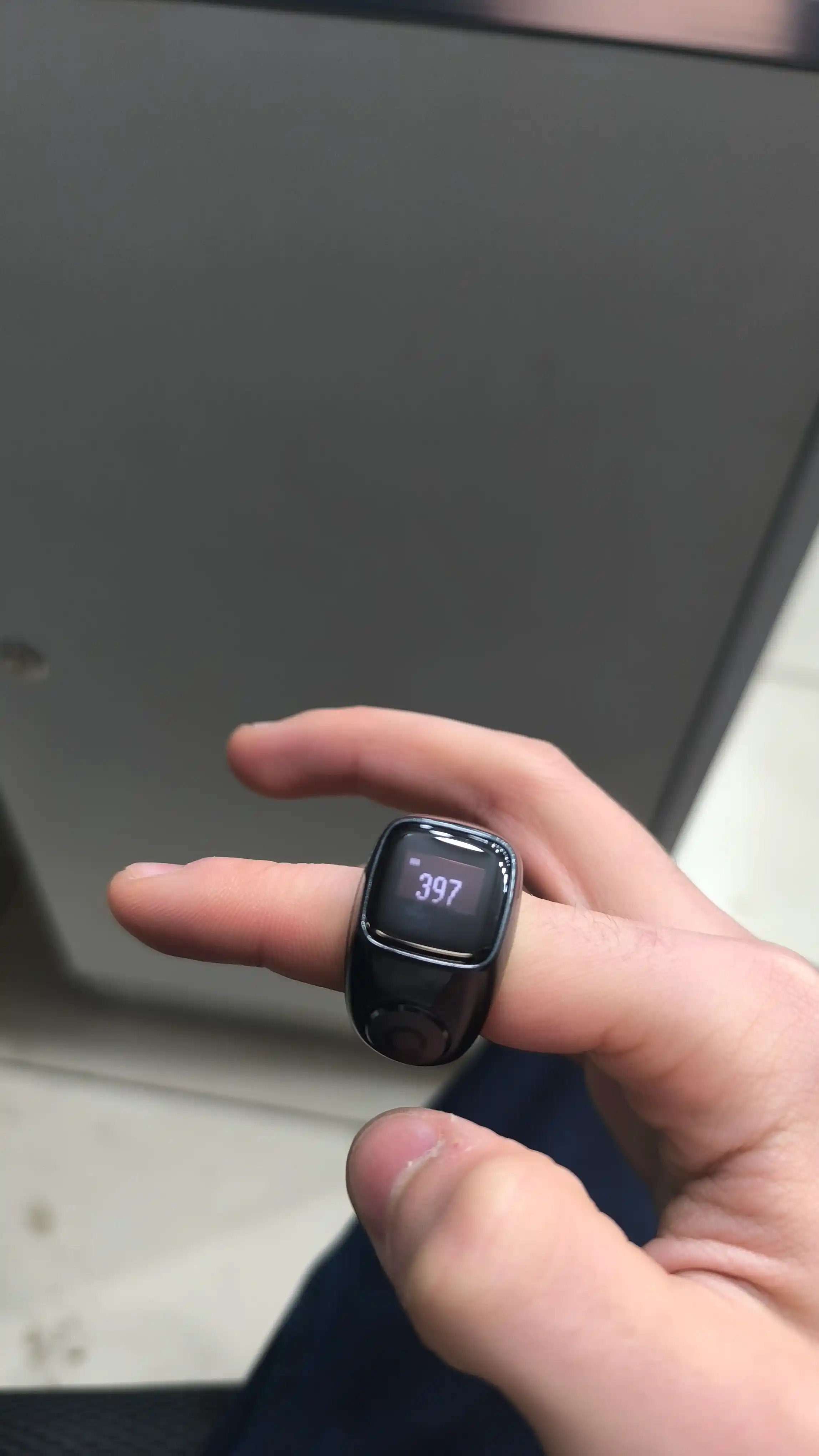 Zikr Ring Flex Pro, смарт кольцо с зарядным кейсом, тасбих шагомер, универсальный размер