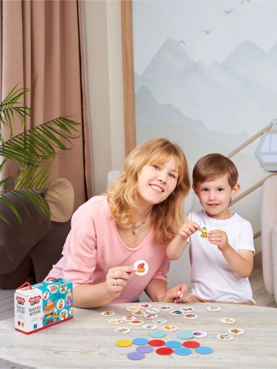 Baby Toys Games "Lukomorye ertaklari" stol o'yini