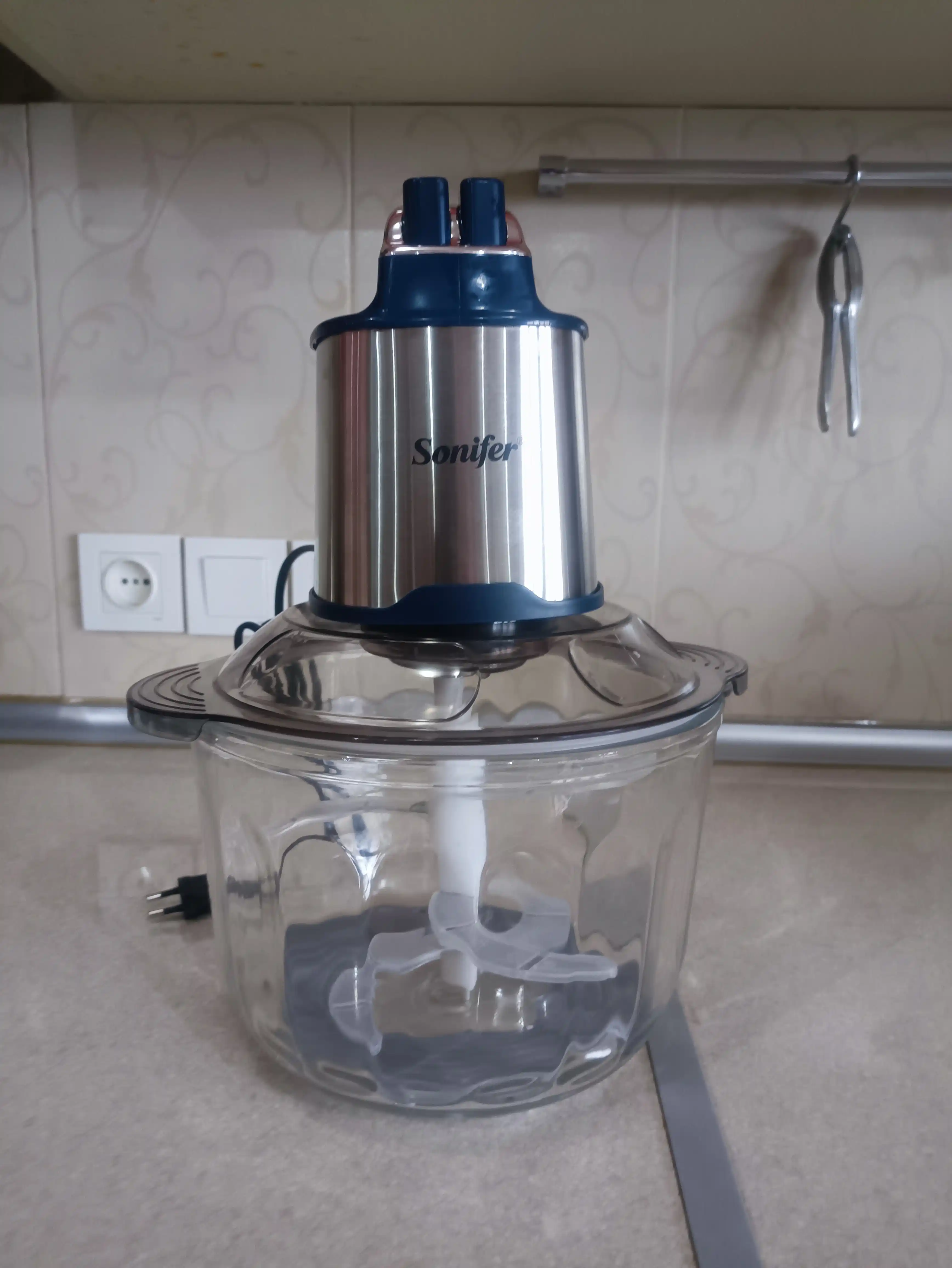 Elekt maydalagich Sonifer SF-8123, 4 litr, сhopper, blender, mikser, gosht maydalagich