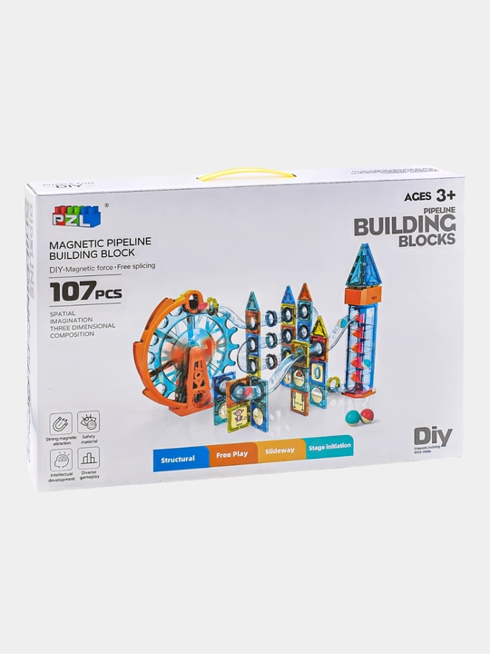 Magnit konstruktor, bolalar uchun boshqotirma, ijodiy to‘plam