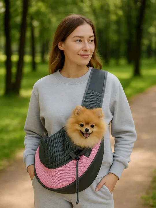 Сумка для мелких и средних пород собак и кошек, через плечо