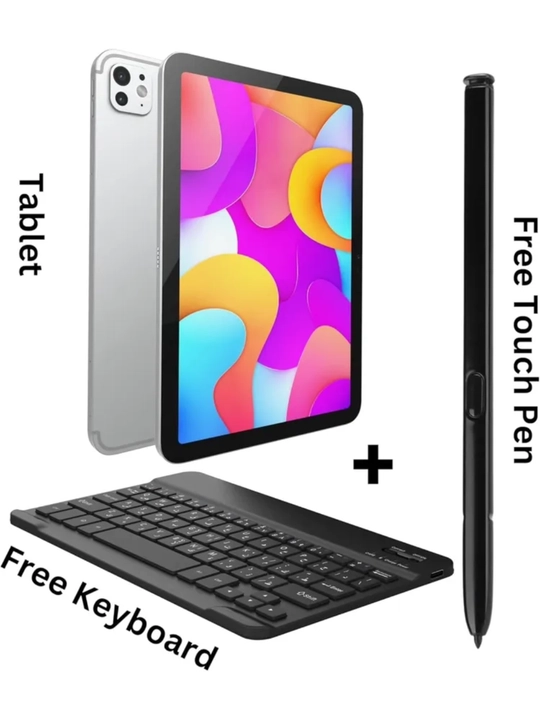 Планшет Oteeto TAB 15 Ultra, 12/512 ГБ, 10-дюймовый экран, 6000 мАч,SIM,клавиатура и чехол