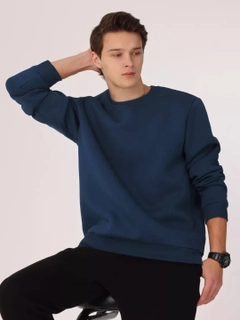 Синий меланж
