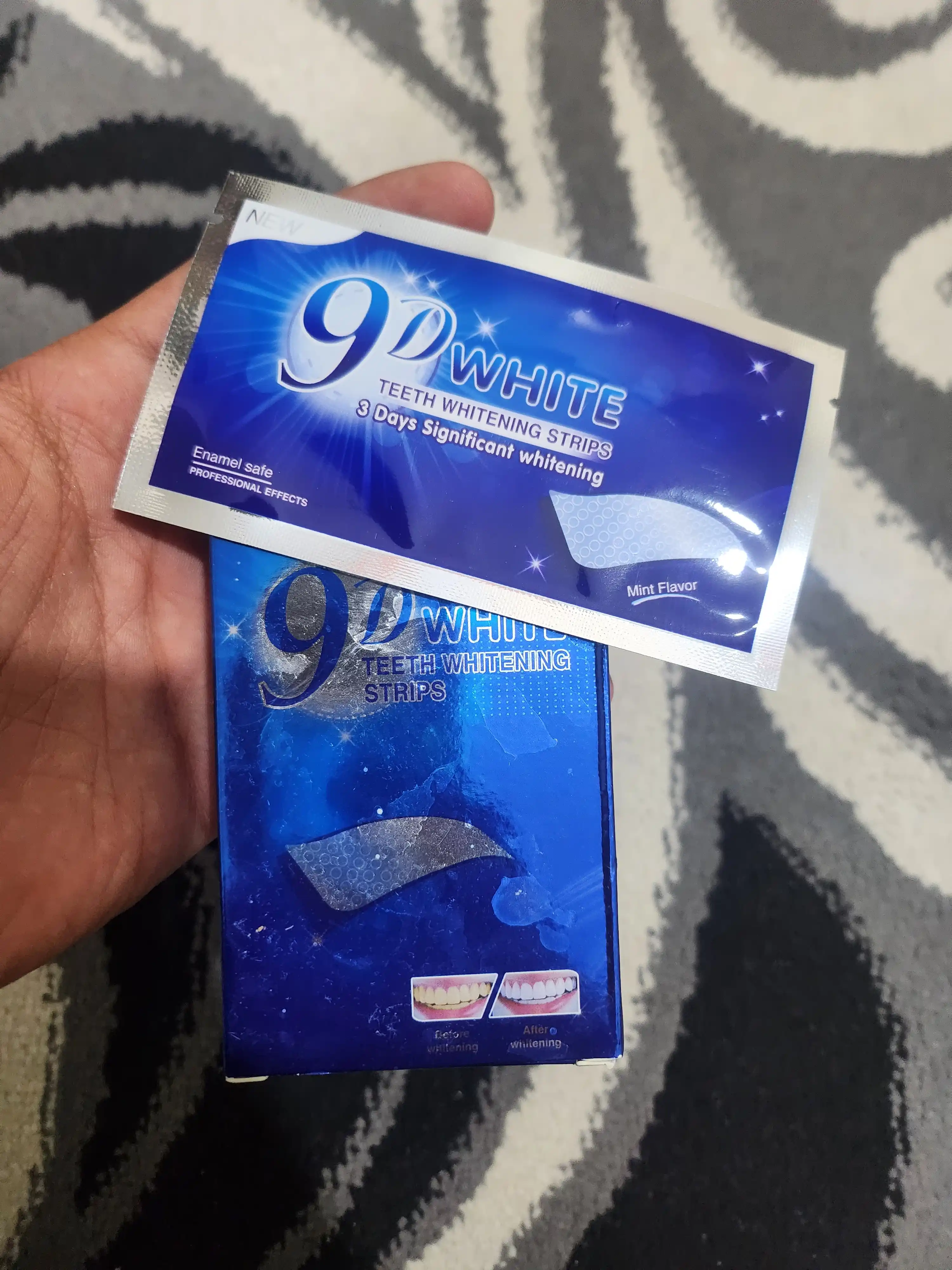 Отбеливающие полоски для зубов, 9D WHITE, полоски для отбеливания