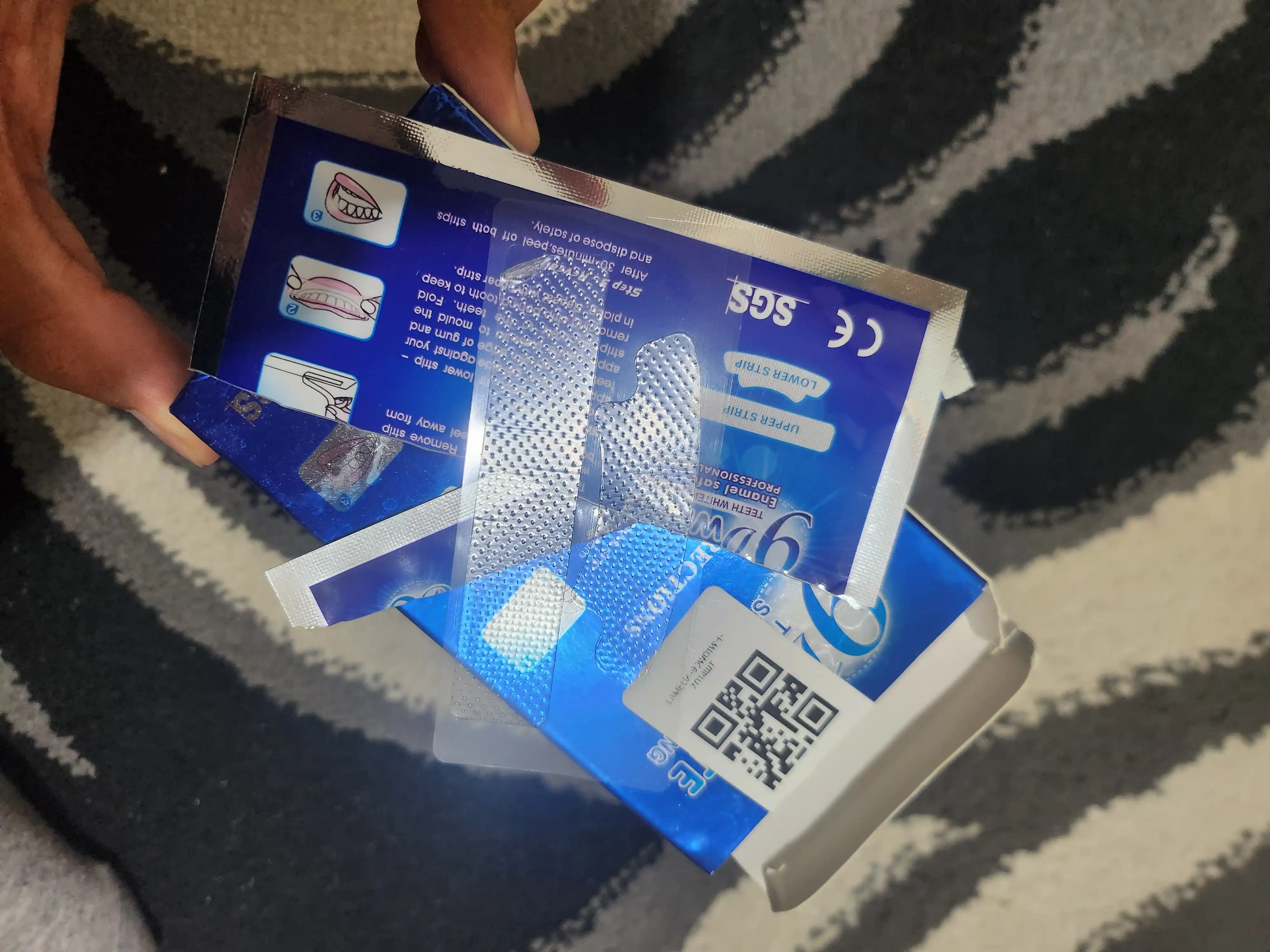 Отбеливающие полоски для зубов, 9D WHITE, полоски для отбеливания