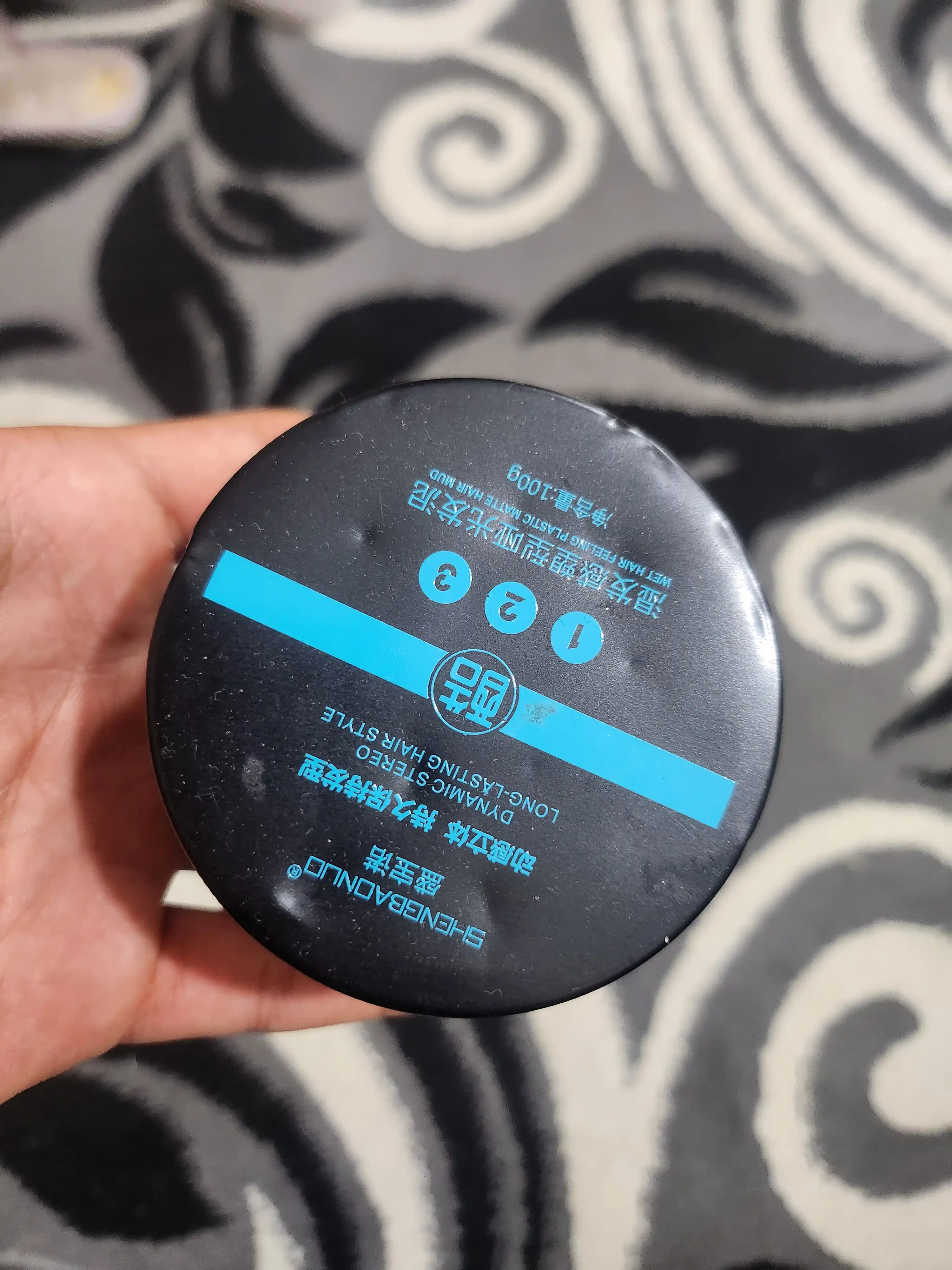 Soch va soqol uchun modellash pastasi mat effekt, 100 ml soch uchun gel vosk turmak uchun