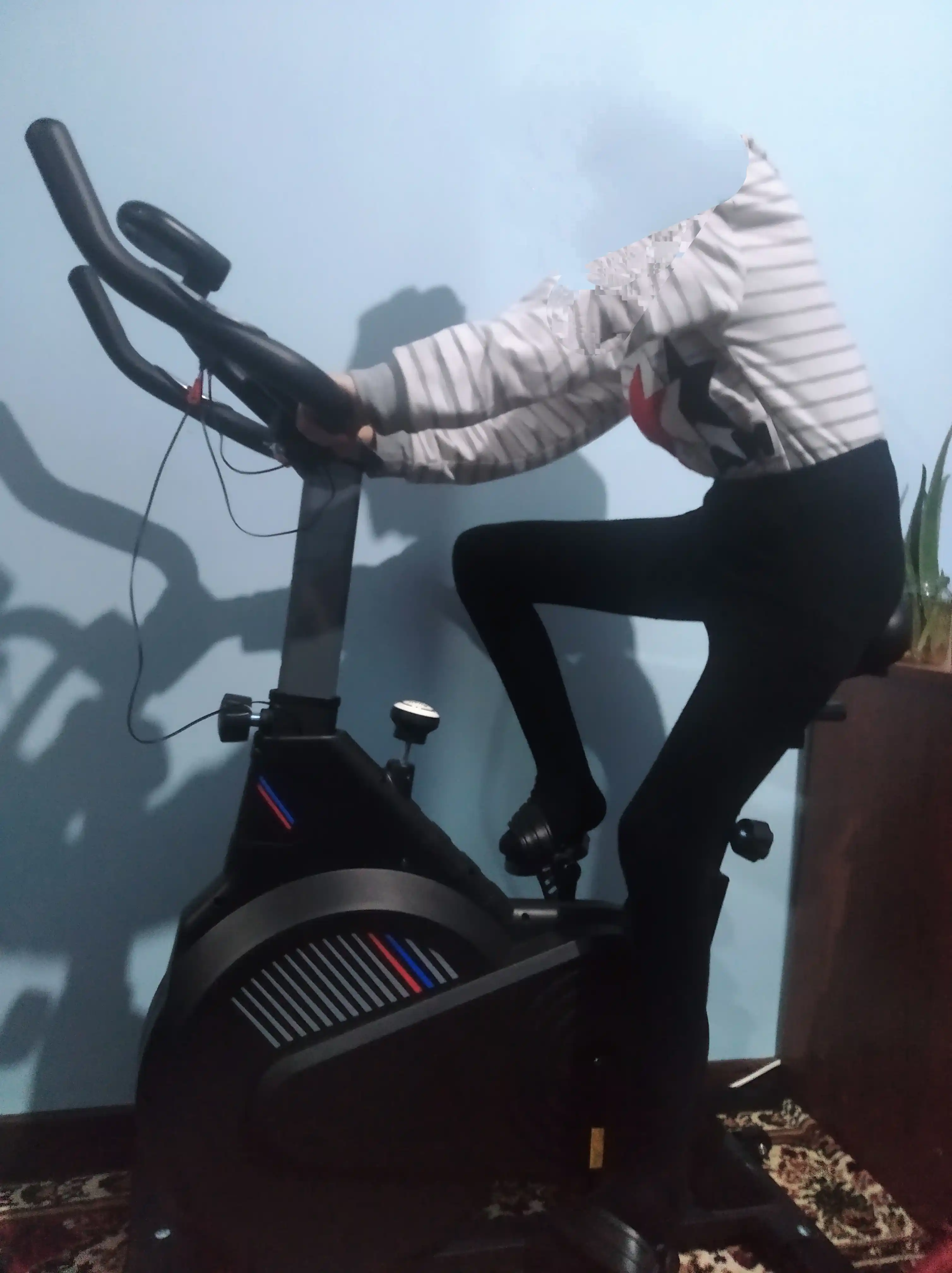 Uy va zal uchun velotrenajyor, mini, ixcham ES-01, 120 kg