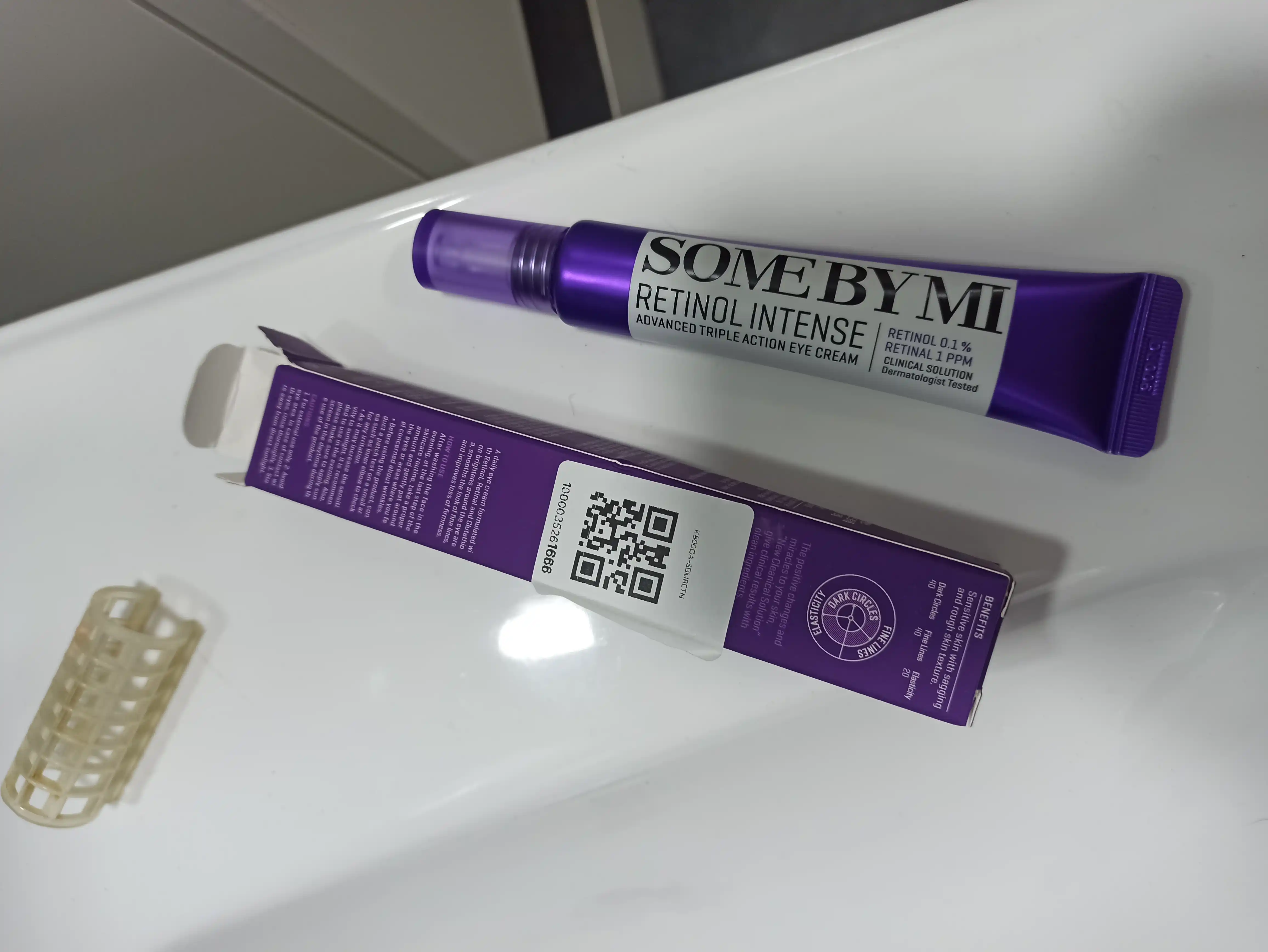 SOME BY MI Retinol Intense ko‘z atrofi kremi 30 ml — qarishga qarshi, lifting ta’sirli