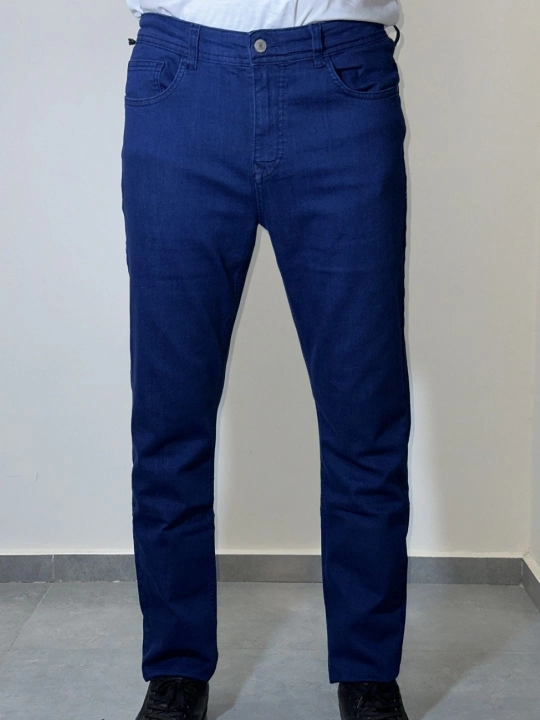 To'q ko‘k slim fit jinsi, bahorgi, kichik o'lchamli