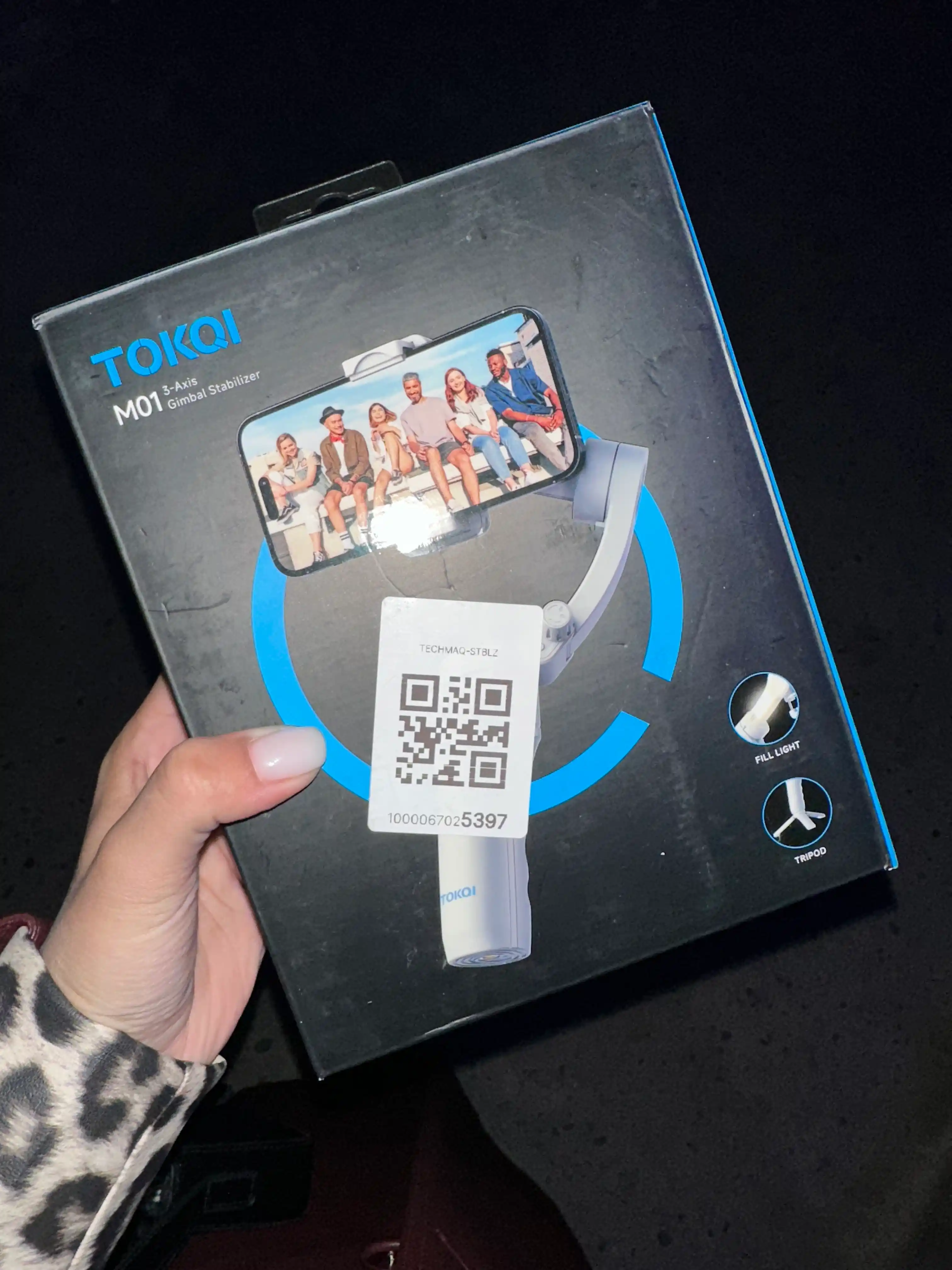TOKQI M01 telefon uchun stabilizator — silliq suratga olish va qulay boshqaruv