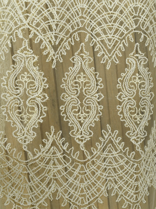 Тюль с вышивкой, штора для спальни, для гостиной, для детской, 2.90*3 