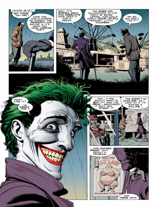 Batman: The Killing Joke, Deluxe Edition, Alan Moore