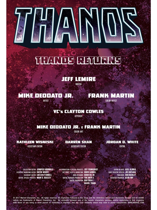 Thanos Returns
