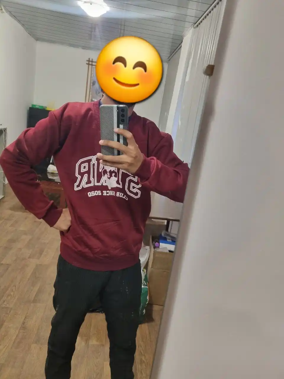 Ayollar va erkaklar uchun unisex nachyosli svitshot