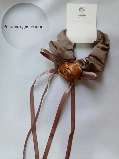 Резинка для волос, розовая, резинка для волос, аксессуар для волос с лентой, 5 цветов