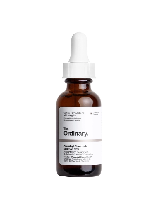 The Ordinary Ascorbyl Glucoside Solution 12% – осветляющая сыворотка с витамином C, 30 мл - 