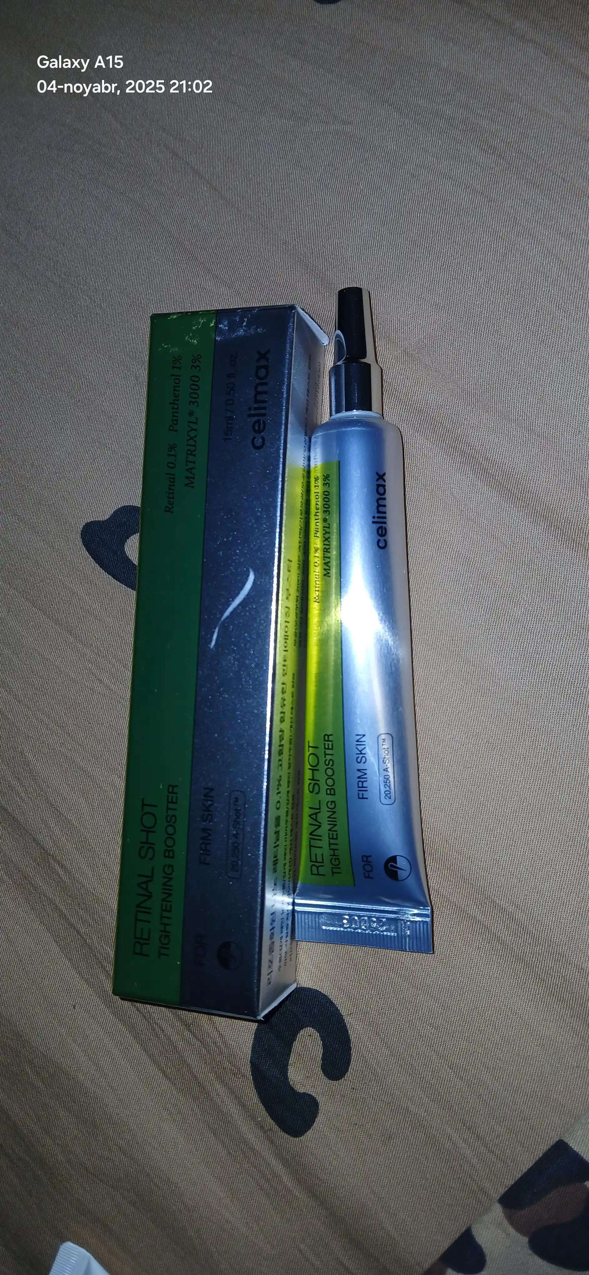 Крем-бустер ретинол Celimax Retinol, с микроиглами, для упругости кожи лица, против морщин