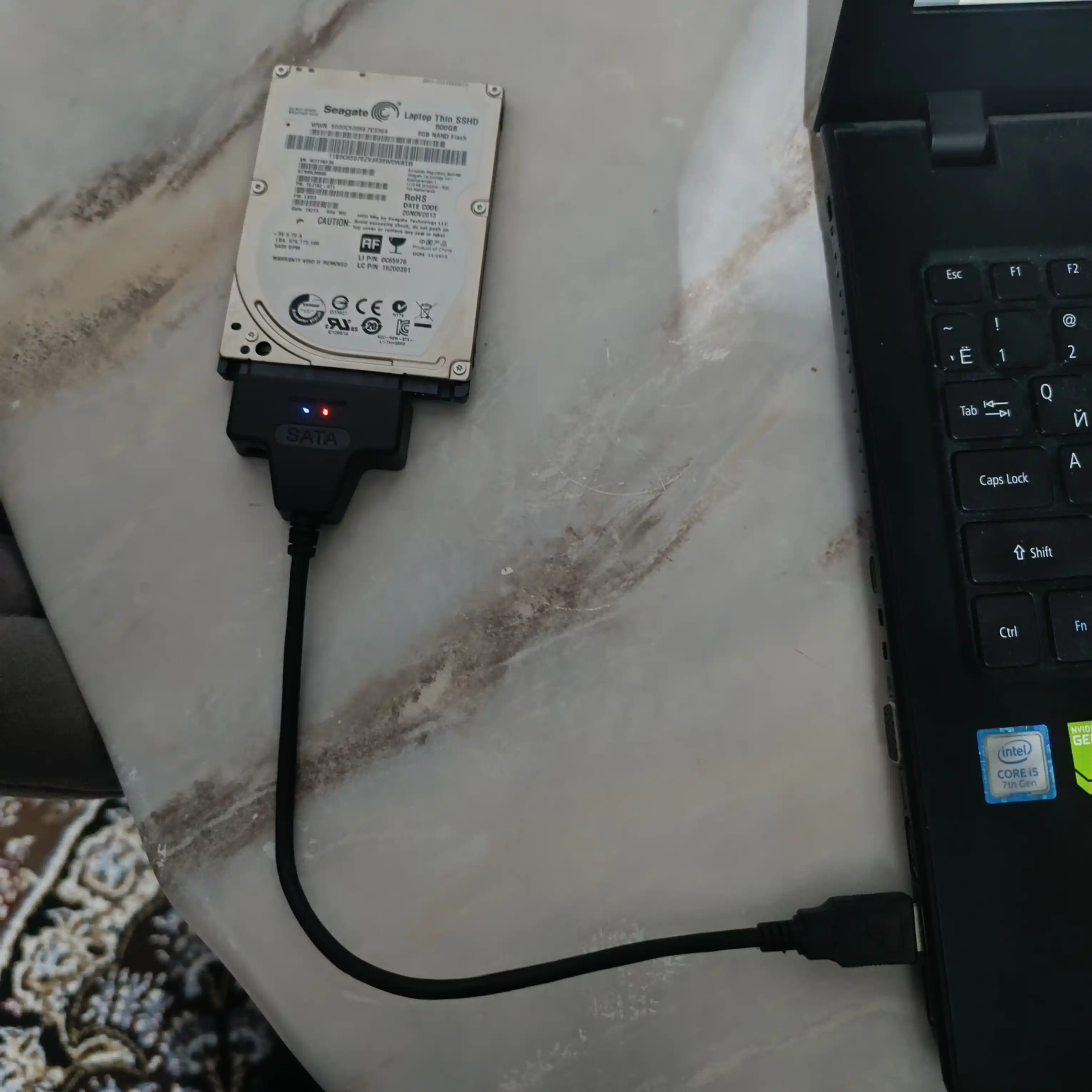 2.5" HDD/SSD tashqi qattiq disk korpusi, USB 3.0, SATA, External Case