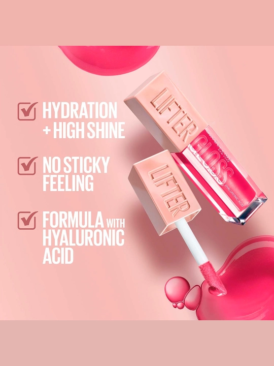 Maybelline New York Блеск для губ "Lifter Gloss", оттенок 021, Gummy bear, 5.4 мл